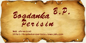 Bogdanka Perišin vizit kartica